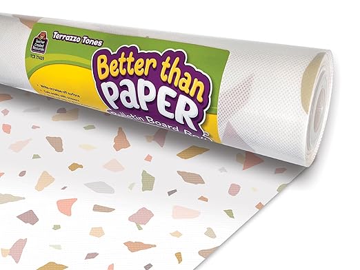 Teacher Created Resources Terrazzo Tones Better Than Paper® Bulletin Board Roll (TCR77439)