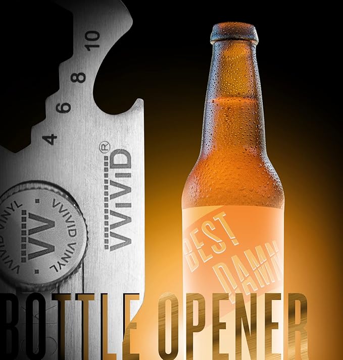 VViViD Best Damn Knife - Utility Blade - Guiding Tip, Stainless Steel Utility Blade and Multi-Function