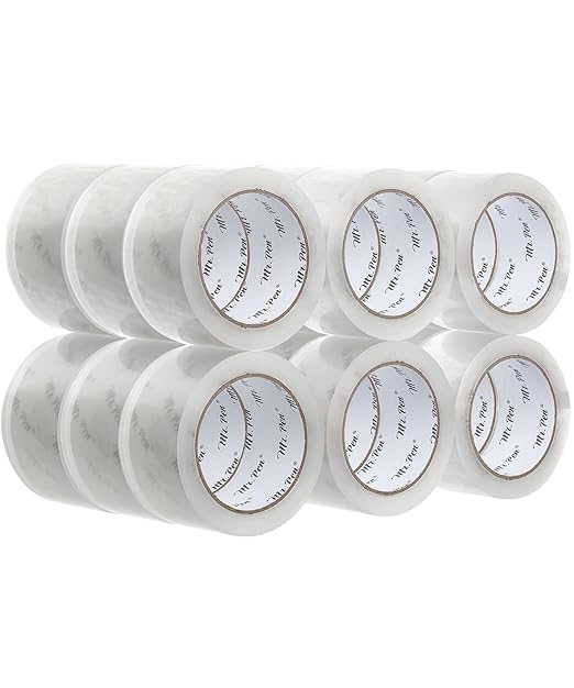Mr. Pen- Packing Tape, 18 Pack, 2” Wide, 60 Yards, Shipping Tape, Packaging Tape, Clear Packing Tape Bulk