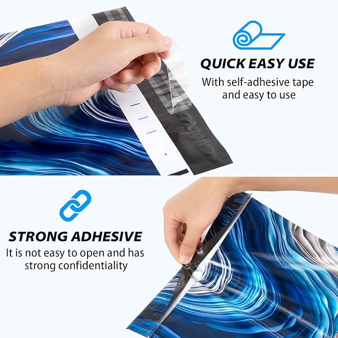 Oududianzi Poly Mailers 10x13, 100PCS Shipping Bags, Mailing Bags, Packaging Bags, Mailers Poly Bags for Shipping, Polymailer 10x13, Polymailers Packaging Bags for Small Bussiness