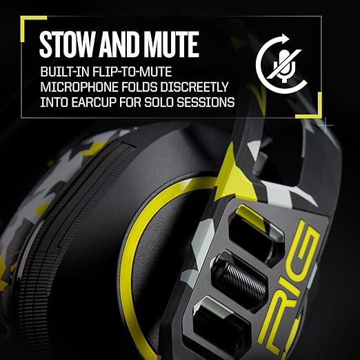 RIG 600 PRO HS Dual Wireless Multiplatform Gaming Headset with 2.4GHz/Bluetooth for PlayStation PS4, PS5, Nintendo Switch, Switch 2, PC, USB, Steam Deck, Android, iPhone - Acid Camo
