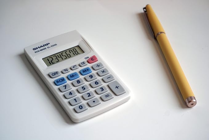 Sharp EL233SB Standard Function Calculator (Pack of 2)
