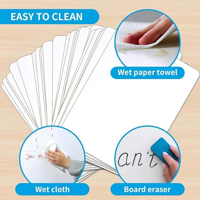 Set of 36 Small White Board Dry Erase Boards Classroom Pack,12 x 9 Inch Double-Sided Whiteboards for Students &Teachers, Small Personal Lapboards Dry Erase for Classroom School Office | White Board Classroom Pack, Double-Sided Whiteboards for Students ...