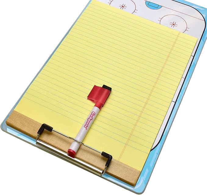 GoSports Premium Dry Erase Coaches Clipboards – Basketball, Baseball, Football, Soccer, Hockey, Volleyball, Lacrosse