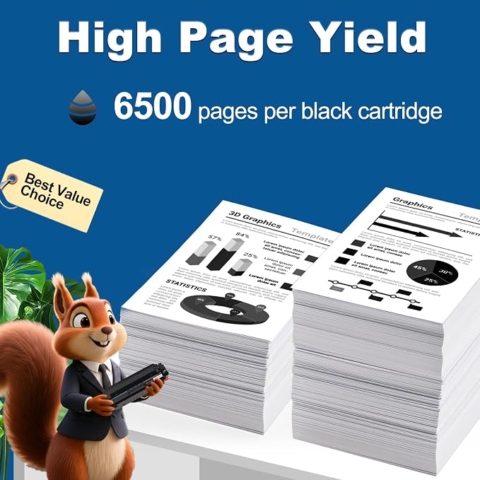 410X CF410X High Yield Black Compatible Toner Cartridge Replacement for HP 410X CF410X 410A CF410A for Color Pro MFP M477fdw M477fdn MFP M477fnw M452dw 452dn 452nw MFP M377dw Printer, 1 Pack