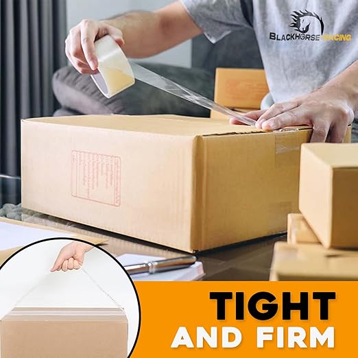 Heavy Duty Clear Packing Tape 110 Yards Per Roll (36 Rolls) - 2 Inch Width 1.8 Mil Thick, Strong Pressure-Sensitive Adhesive Packing Tape for Office Storage Moving Mailing Packaging and Shipping