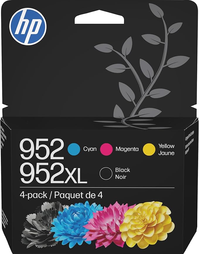 HP 952 Ink Cartridge (Black XL + CMY)