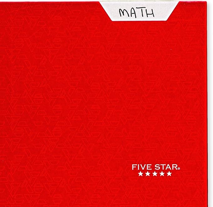 Five Star 4-Pocket Folder, 6 Pack, Paper Folder, Fits 3-Ring Binders, Holds 8-1/2" x 11" Paper, Assorted Colors (38058)