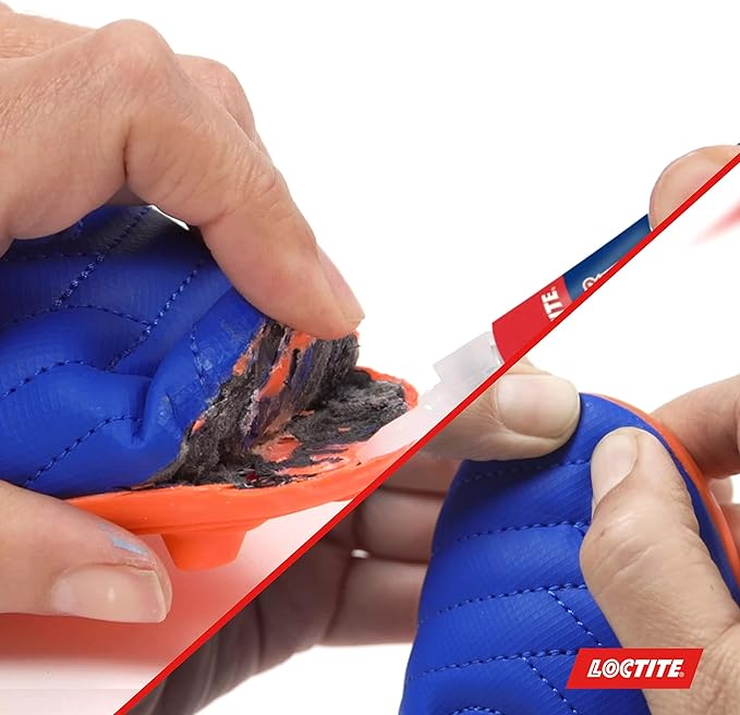 Loctite Super Glue Ultra Gel Minis, Clear, 0.03 fl oz Tube, 3 Pack - Superglue for Plastic, Wood, Metal, Crafts & Repair, Cyanoacrylate Adhesive Instant Glue, Quick Dry