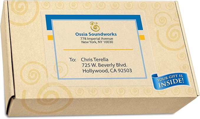 Avery Full Sheet Printable Shipping Labels, 8.5" x 11", Matte Clear, 10 Blank Mailing Labels (18665)