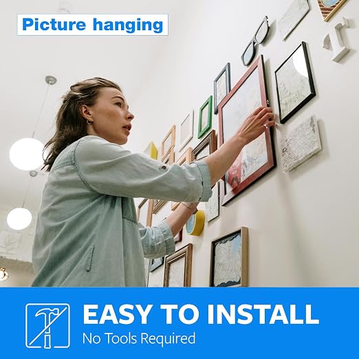3M Double Sided Tape 2in x 16.5ft, Mounting Tape Heavy Duty, Wall Picture Hanging Strips, Removeable PE Foam Tape