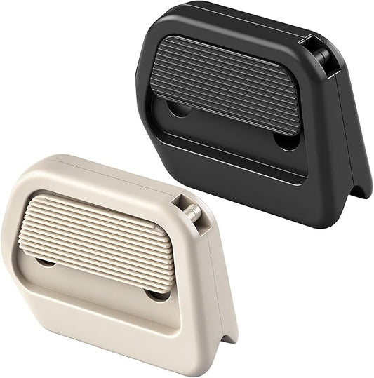 2 PACK Auto-Retractable Mini Box Cutter, Ceramic Blade, Magnetic Attachment, Keychain Box Opener, Specifically Designed for Opening Express Delivery Boxes