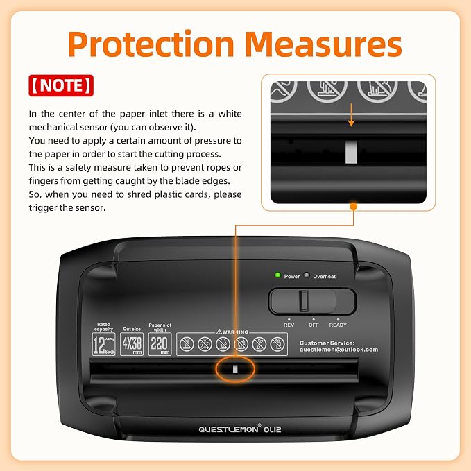8-Sheet Paper Shredder for Home, Quiet Cross Cut Shredders, P-4 Ultra Security, 4 Gal Bin, Shred Quietly for Shred for Credit Card, Mail, Staples, <58 dB(OL8)