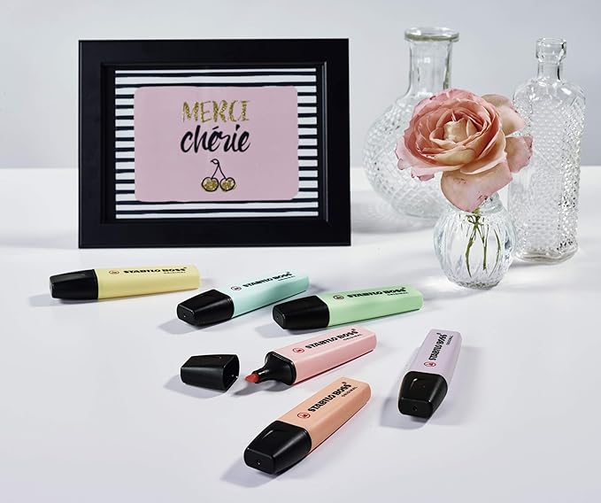 STABILO BOSS Original Pastel Highlighter, Creamy Peach