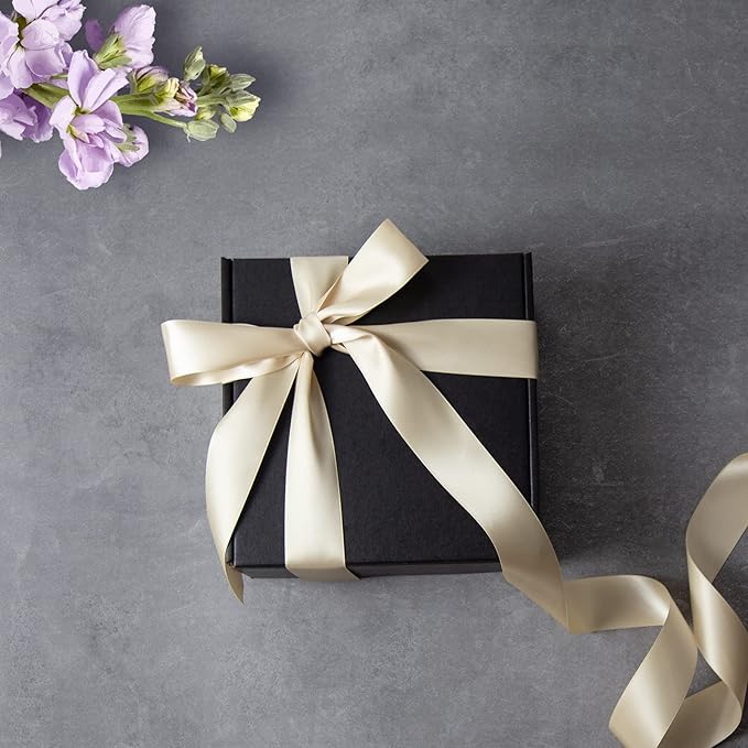 8x8x4 Inches Shipping Boxes Pack of 25, Packaging Corrugated Cardboard Mailer Boxes for Small Bussiness, Black