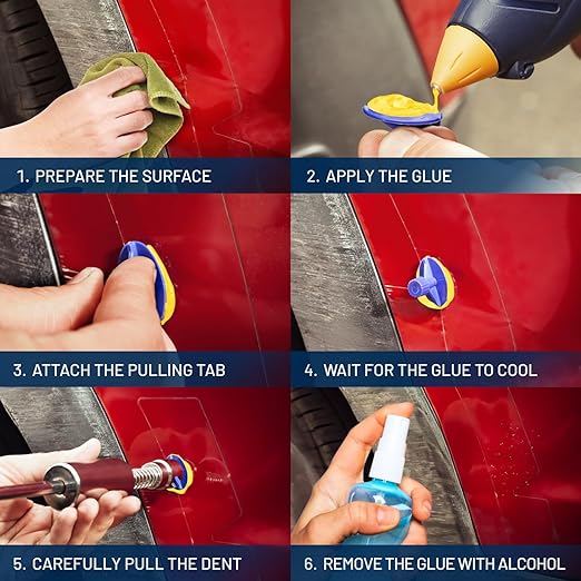 Monstrous Yellow PDR Glue Sticks (10 Pack) - High Adhesion for Precision Paintless Dent Removal – Professional Paintless Dent Repair Glue Sticks