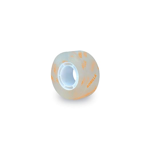 Gorilla Tough & Clear; Double Sided Mounting Tape; Weatherproof; 1" x 60"; Clear; (Pack of 5)