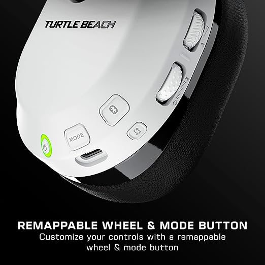 Turtle Beach Stealth 600 Wireless Multiplatform Amplified Gaming Headset for Xbox Series X|S, Xbox One, PC, PS5, PS4 & Mobile – Bluetooth, 80-Hr Battery, Noise-Cancelling Mic – White (Renewed)