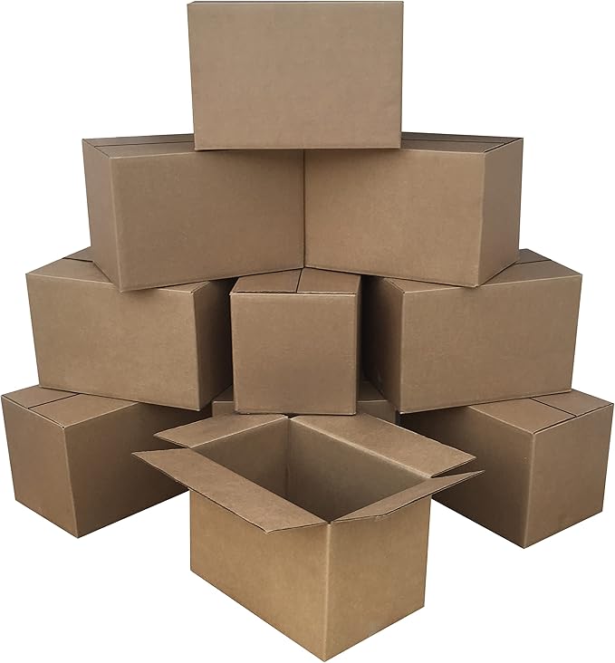 uBoxes Moving Boxes Bundle of 16"x10"x10" (Small Boxes - Pack of 10)