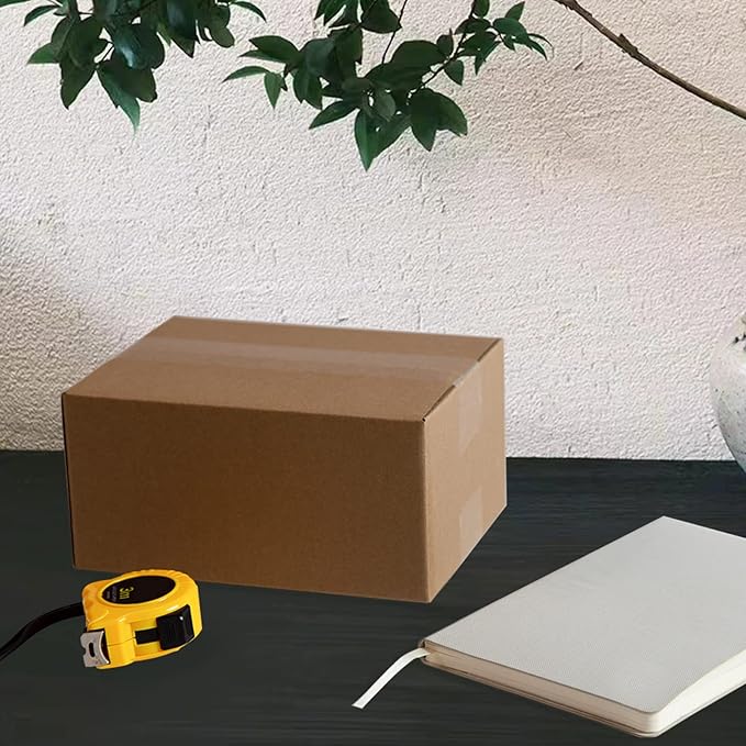 Shipping Boxes 8x6x4 Inches Small Corrugated Cardboard Boxes, 25 Pack