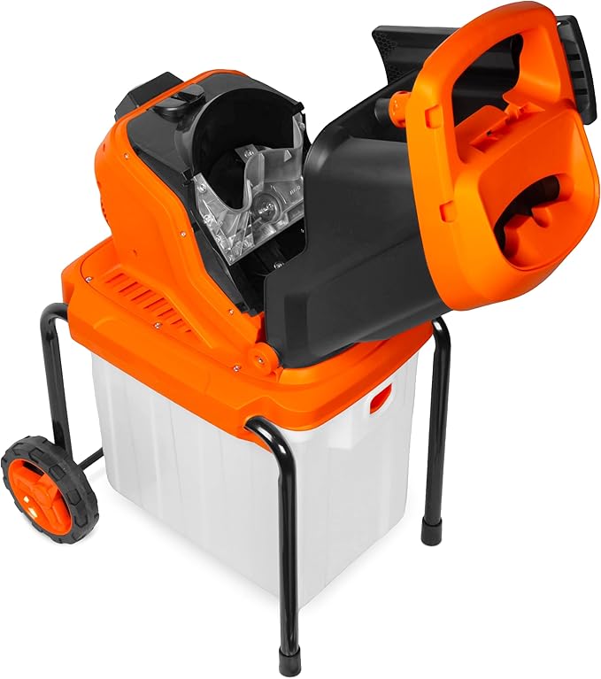 Wen 41130 Electric Wood Chipper and Shredder, 15-Amp, Black