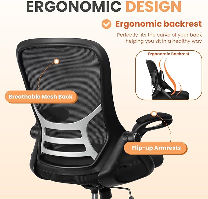 Drafting Chair Adjustable, Tall Office Chair Lumbar Support Ergonomic Standing Desk Chair Heavy Duty Tall Drafting Stool for Artists with Footrest Home Office Drafting Stool