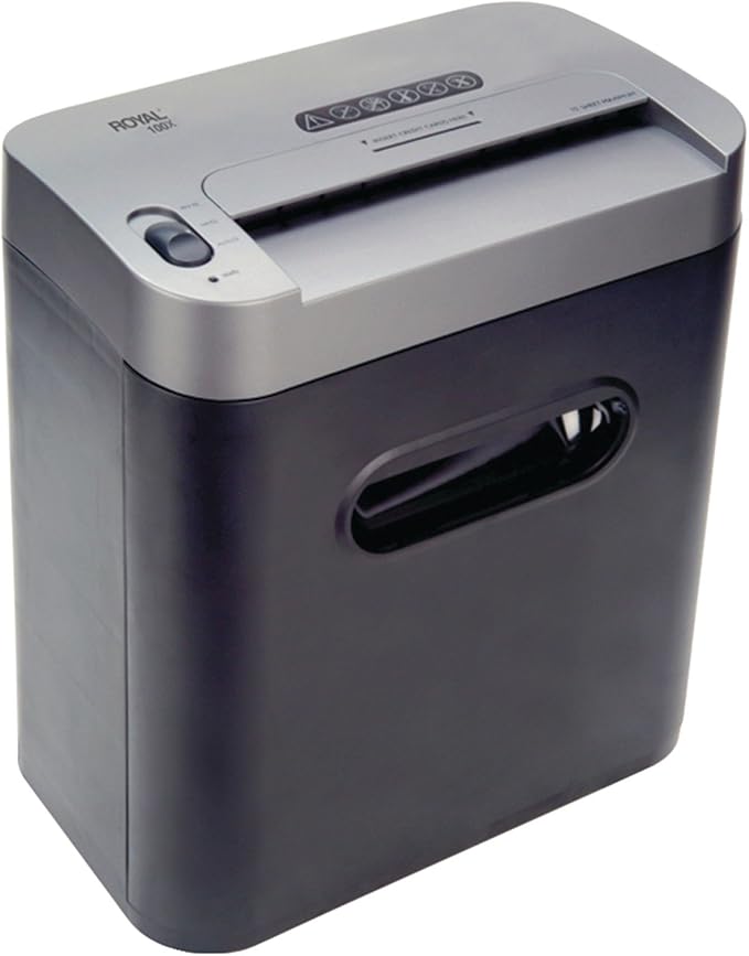 Royal 29171Y 100X 10-Sheet Crosscut Shredder