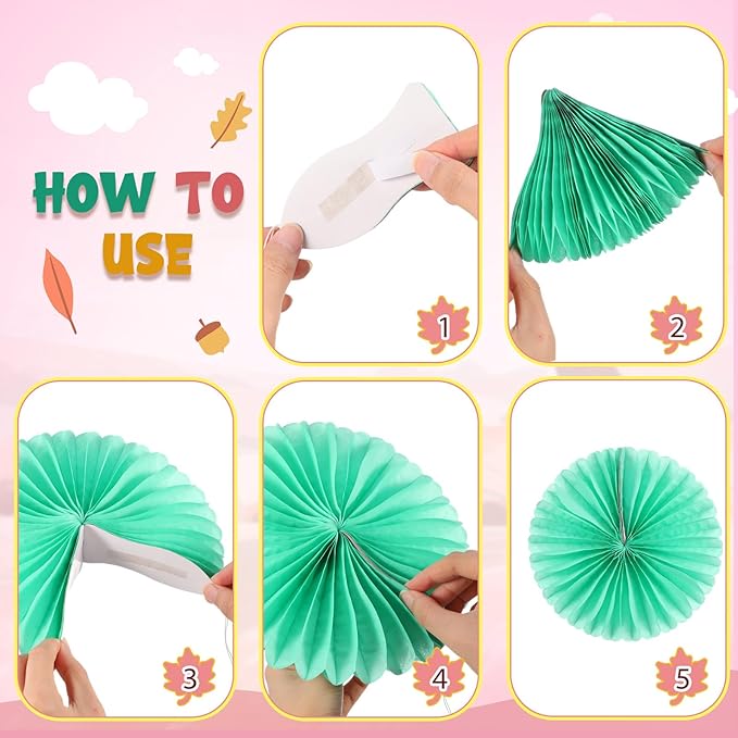 81 Pcs Fall Tree Bulletin Board Decorations Be Leaf in Yourself Classroom Tree Bulletin Board Motivational Boho Pumpkin Cutouts 3D Paper Fans Crafts Thanksgiving Fall Harvest Wall Decor