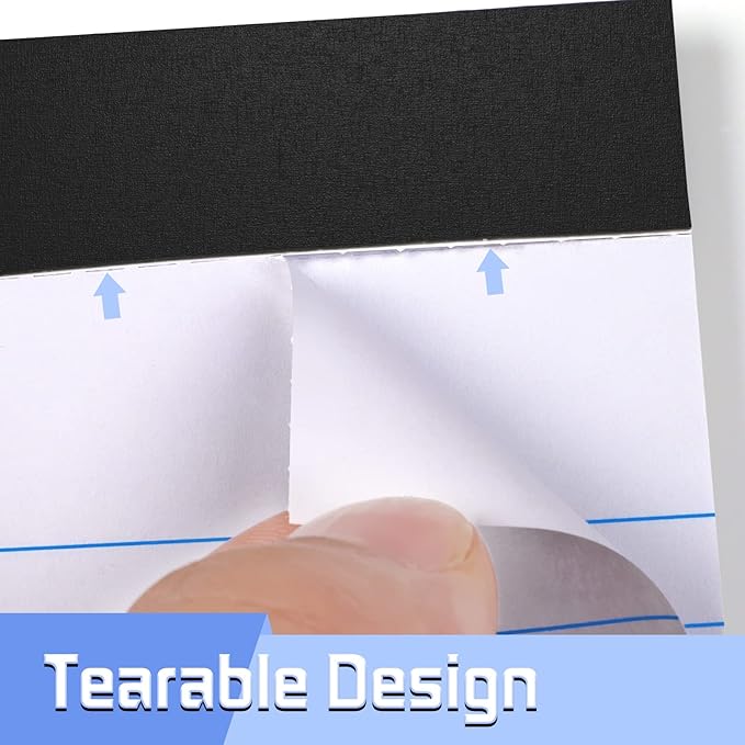 2 Pack Legal Pads Refills Note Pads, Writing Pads 8.5 x 11 Inches, Memo Pads Lined Writing Note Pads, Letter Size Legal Pad Wide Ruled Lined Pads Legal Rule for School Office（30 Sheet per Pads）