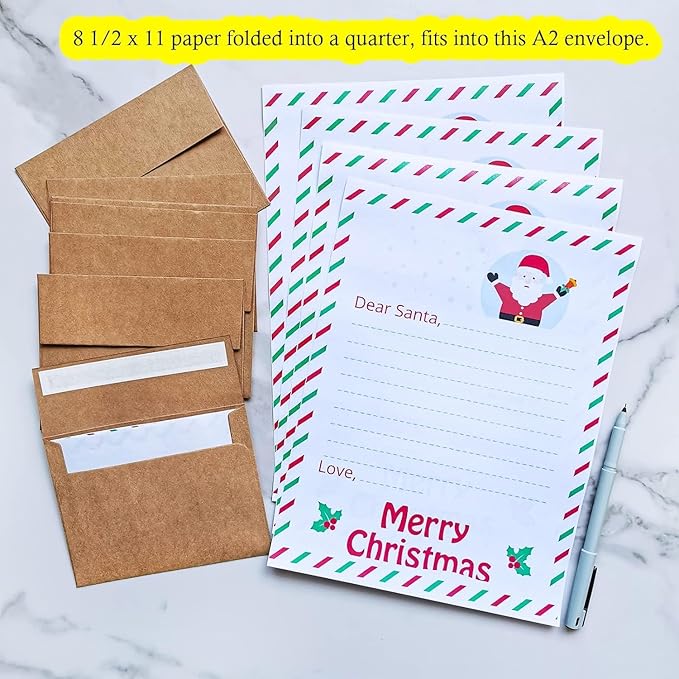 500 Pcs A2 Invitation Envelopes in Kraft Brown Peel & Press Self Seal 4 3/8 x 5 3/4 Square Flap Envelopes RSVP Return Envelopes 100lb. for Announcement Mailing 4x5 Greeting Cards Photo 1/4 Fold Cards