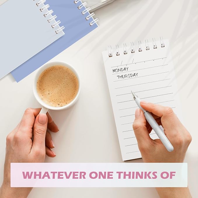 Ddaowanx Mini Notebooks Bulk,3x5 Pocket Spiral Notepads With Lined Pages | 48 Pcs Small Notebook for Work,Nursing School Essentials,School&Office Supplies,Nurse Gifts