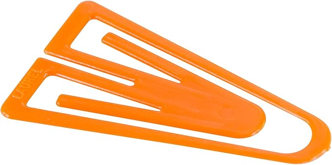 Baumgartens(R) Plastic Clips, Extra Large, Box Of 50