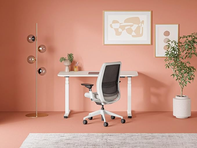 Steelcase Series 2 Ergonomic Office Chair with LiveBack Lumbar Support and 4D Armrests Truffle, 72 x 64 x 101 cm