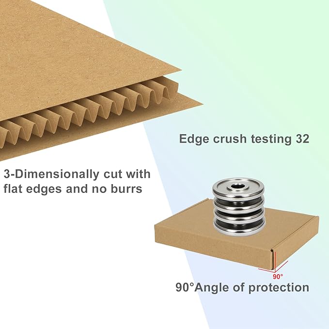 MEBRUDY 7x5x1 Inches Shipping Boxes Pack of 100, Small Corrugated Cardboard Box for Mailing Mailer Packing, Brown