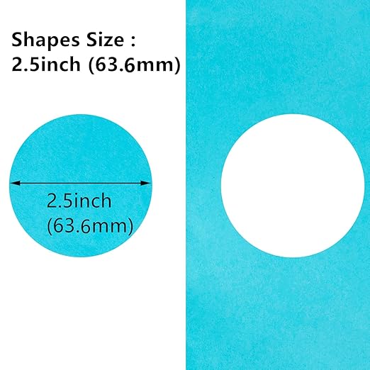 2.5 inch Circle Punch,Paper Circles,Large Hole Punch for Crafts, Whole Circle Cutter for Crafts,Round Paper Shape Cutter, Card Making,Photo jam,Button Hole Maker Tool,Scrapbook 63.6mm Circular