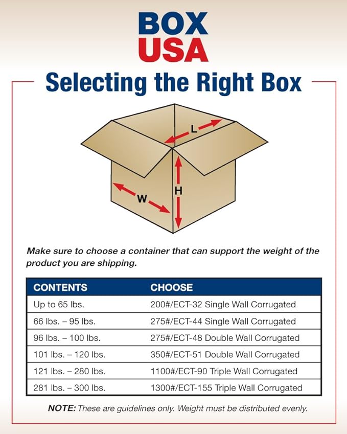 BOX USA Shipping Boxes 9"L x 6"W x 12"H, 500-Pack Small Corrugated Cardboard Boxes for Shipping, Mailing, Packing, Packaging and Storage