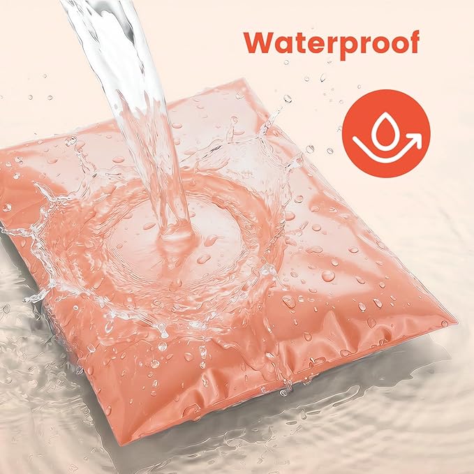 Metronic Poly Mailers 14.5x19 400 Pack, Heavy Duty Shipping Bags Bulk Self Seal Waterproof Tear Resistant Large Mailing Envelopes, Packaging bags for Small Business, Boutique, Clothing, Peach Pink