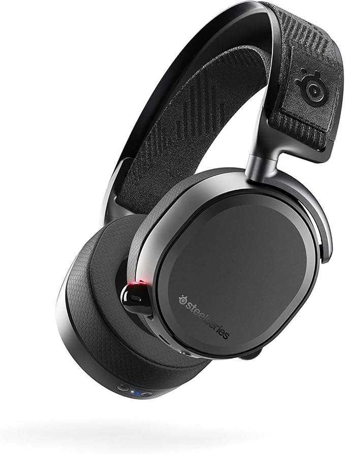 Arctis Pro Wireless Gaming Headset steelseries - Lossless High Fidelity Wireless + Bluetooth for PS4 and PC (Renewed)