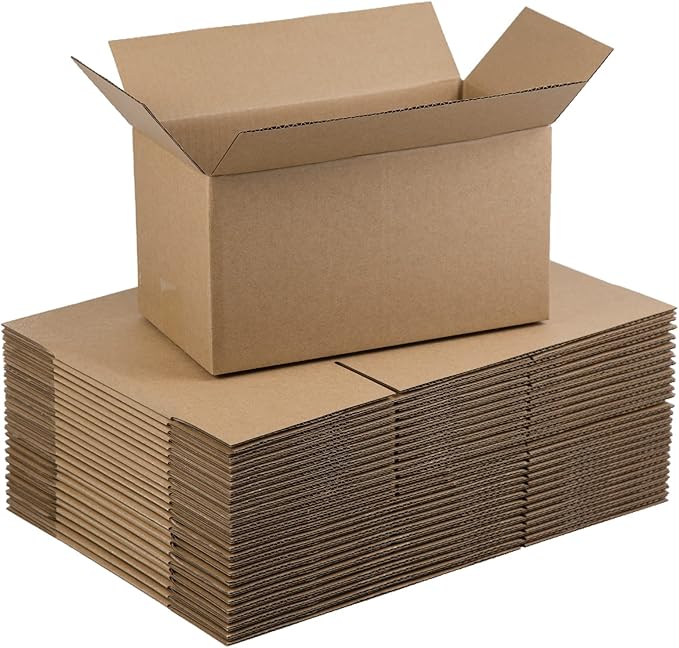 Shipping Boxes 11x6x6 Inches Small Corrugated Cardboard Boxes, 25 Pack