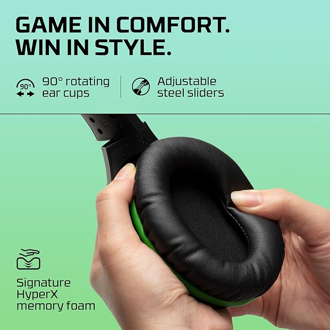 HyperX CloudX Stinger Core - Official Licensed for Xbox, Gaming Headset with In-Line Audio Control, Immersive In-Game , Microphone