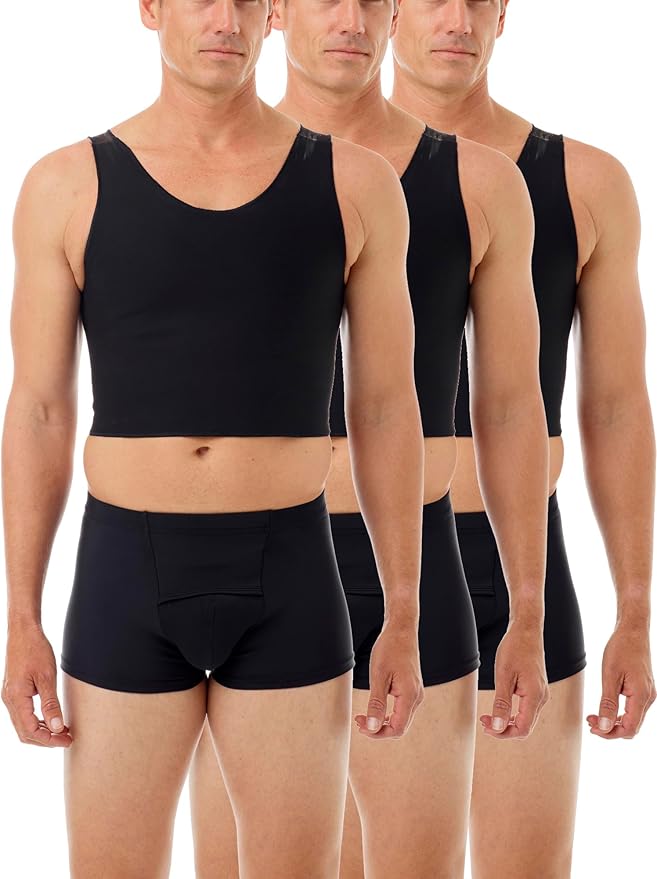 Underworks USA Econo High Power Chest Binder Top - FTM, Non-Binary, Transgender - 943