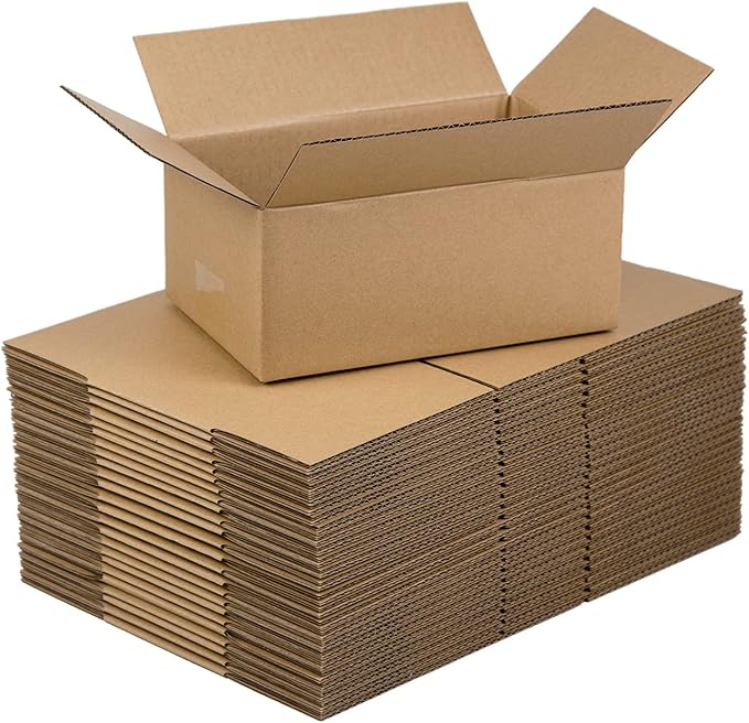 Shipping Boxes 9x6x4 Inches Small Corrugated Cardboard Boxes, 25 Pack