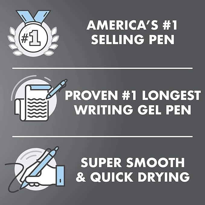 Pilot G2 Premium Refillable And Retractable Gel Ink Pens, Fine Point (0.7mm), 8 Colors, 8 Count (16606)