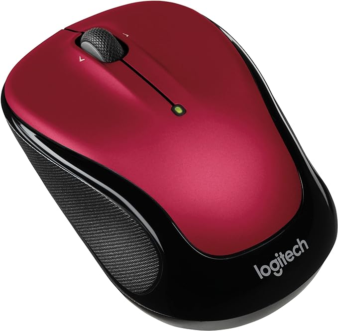 Logitech Wireless Mouse M325 with Designed-For-Web Scrolling - Red