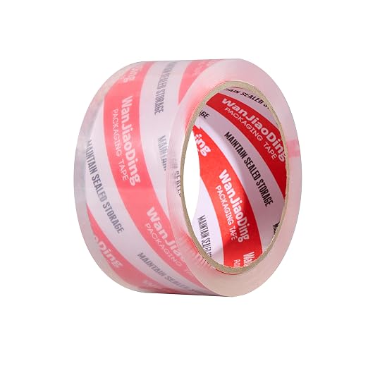 Packing Tape Refills, Clear, Packaging Tape Heavy Duty Designed for Moving, Shipping and Packing, Mailing,1.88" x 60 yds, 1 Rolls