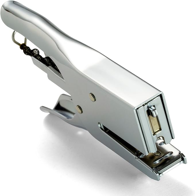 Officemate Classic Plier Stapler Bundle with 10,000 Staples, Metal, Silver (97768)