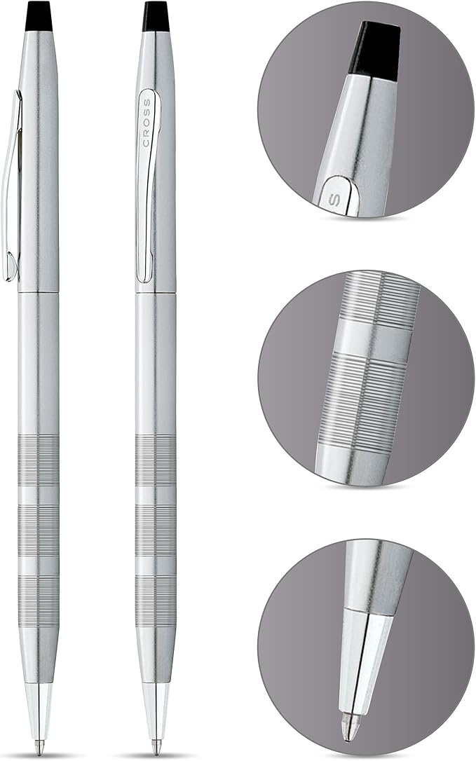 Cross AT008214 Classic Century Ballpoint Twist-Action Pen, Black Ink, Medium