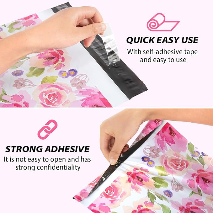 Oududianzi Large Poly Mailers 14.5x19, 100Pack Shipping Bags, Mailing Bags, Mailers Poly Bags for Shipping, Shipping Envelopes, Packaging Bags for Small Business and Clothes