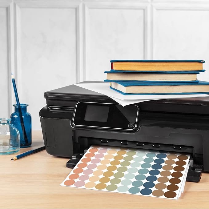 2800 Pcs Colored Dot Stickers 3/4 Inch Round Color Coding Labels, Garage Sale Stickers Circle Price Tags Blank Removable Polka Label for Office Classroom Student Toddlers(Gray Series)