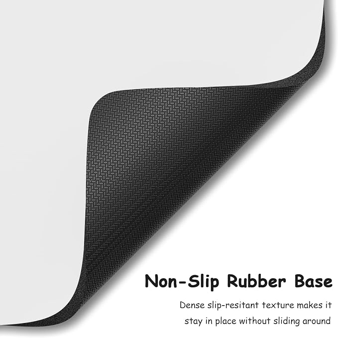 Dapesuom Small Mouse Pad, 5 x 6 Inch Thick Rubber Premium-Textured Non-Slip Portable & Washable Mini Mouse Mat for Women Wireless Laptops Keyboard Tray Gaming Work Computer Office Travel, Space Gray